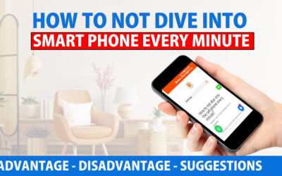 How to not dive into the cell phone every minute?
